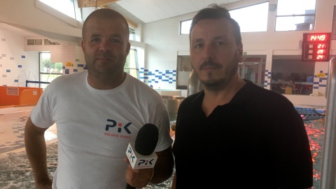 W Rypińskim Centrum Sportu powitał nas Andrzej Rycharski. Fot. Krystian Makowski.