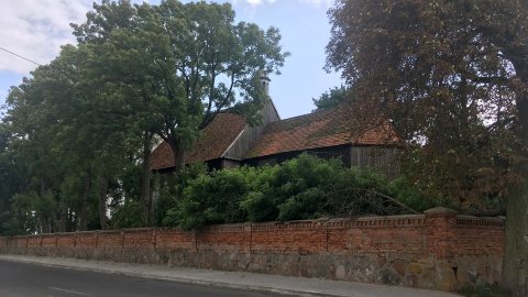 Stary drewniany kościół. Fot. Krystian Makowski.