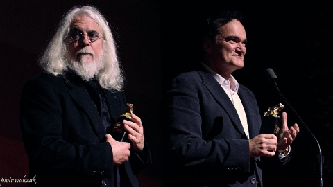 Robert Richardson & Quentin Tarantino. Fot. Piotr Walczak