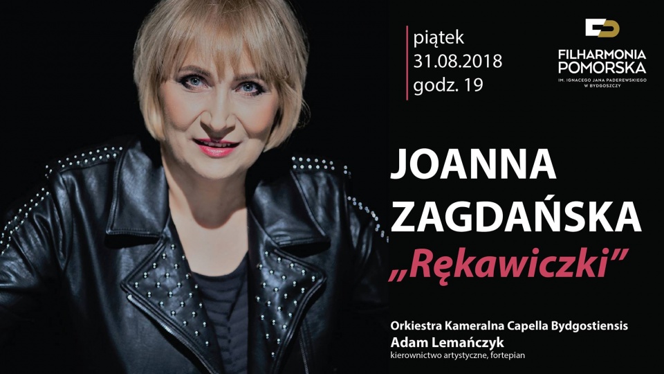 Joanna Zagdańska zaprasza na koncert w Bydgoszczy