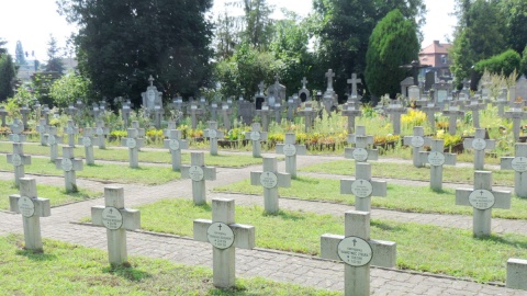 W rocznicę Bitwy Warszawskiej odwiedzamy groby polskich żołnierzy walczących w wojnie polsko-bolszewickiej. Fot. Lech Przybyliński