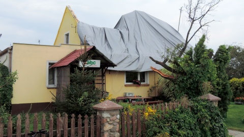 Jak żyją mieszkańcy zrujnowanych po nawałnicy wsi w gminie Koronowo? Fot. Lech Przybyliński
