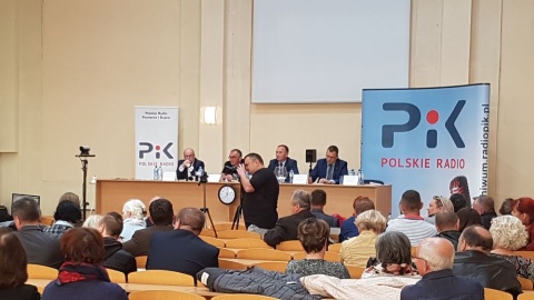 8 października - debata wyborcza kandydatów na prezydenta Grudziądza. Fot. Marta Jagodzińska