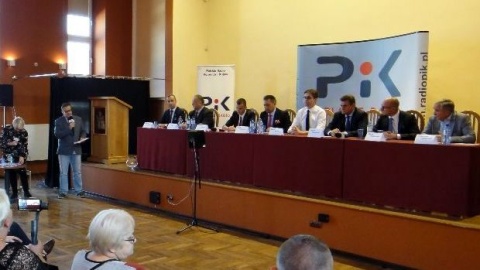 11 października - debata wyborcza kandydatów na prezydenta Włocławka. Fot. Zdzisław Nawrat