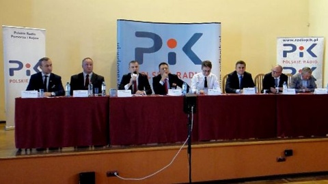 11 października - debata wyborcza kandydatów na prezydenta Włocławka. Fot. Zdzisław Nawrat