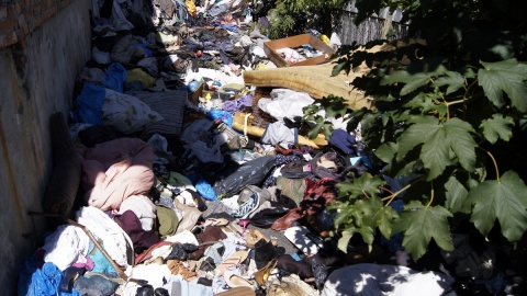 Czy uda się oczyszcić teren składowiska śmieci w Wojnowie? Fot. Henryk Żyłkowski