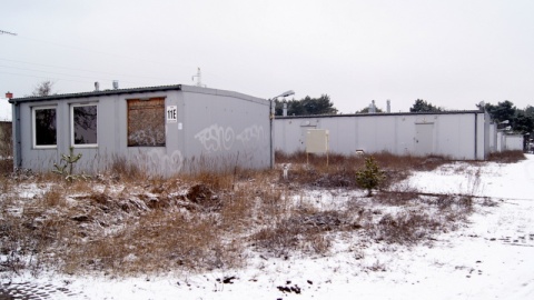 Obecnie baraki stoją puste. Fot. Henryk Żyłkowsk