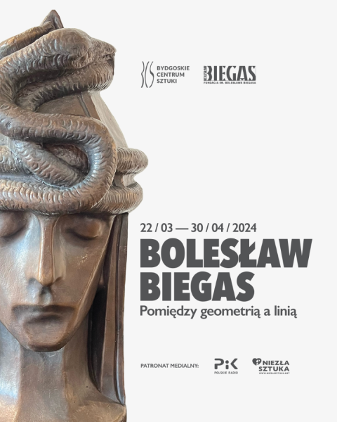 Bolesław Biegas. Pomiędzy geometrią a linią, Bydgoskie Centrum Sztuki, ul. Jagiellońska 47, 22.03. - 30.04.2024r.