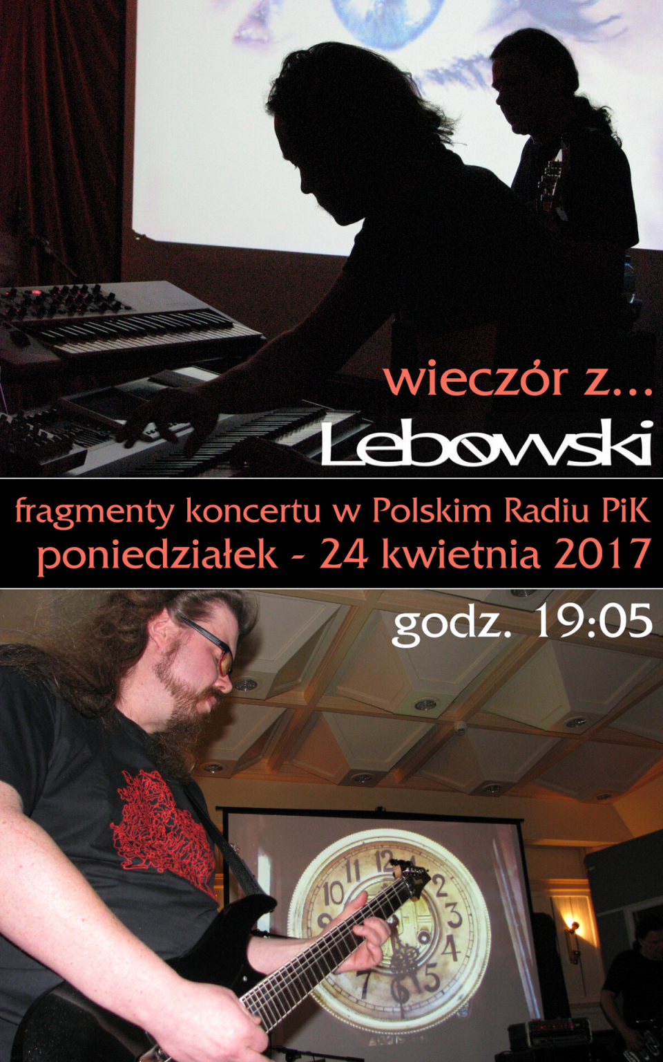 Wspomnienie występu grupy LEBOWSKI w Polskim Radiu PiK, 9 września 2011 r. Fot. Adam Droździk