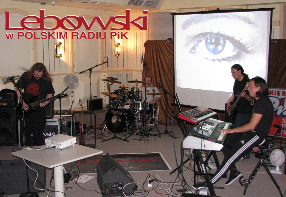 Występ grupy LEBOWSKI w Polskim Radiu PiK, 9 września 2011 r. Fot. Adam Droździk
