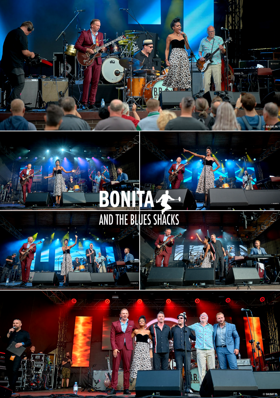 8 czerwca 2019 - Blues na Świecie Festival - BONITA & THE BLUES SHACKS. Fot. Marcin Saldat - Dziękujemy!