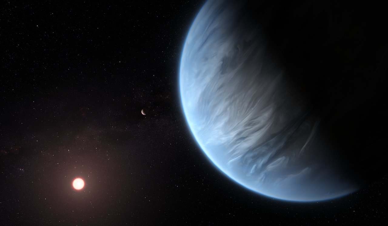 Water exoplanet spacetelescope © NASA/ESA