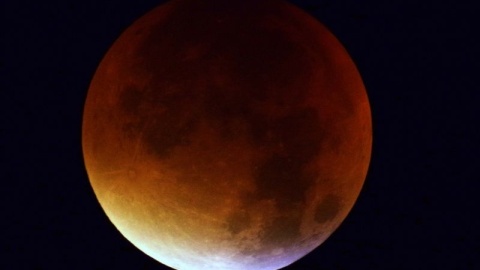 28 września 2015 / Moon eclipse. Foto © Planetarium i Obserwatorium Astronomicznego w Grudziądzu