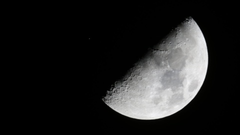2018-02-23 Moon-Aldebaran © Paweł z Inowrocławia