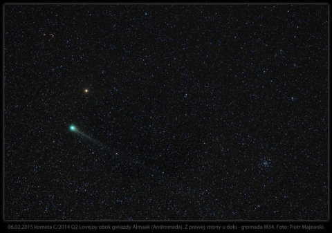 Kometa Lovejoy słabnie