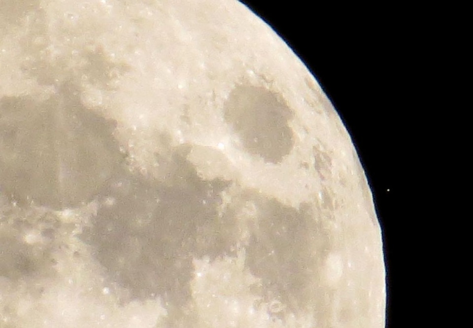 23 grudnia 2015 - Moon Aldebaran - Fot. Maciej Głowacki