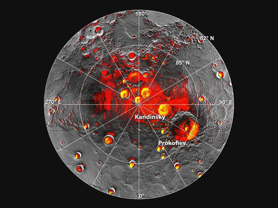 2019-01-28 Mercury ice MESSENGER © NASA