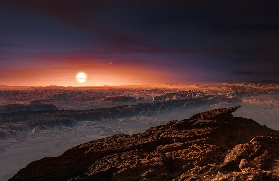 Proxima Centauri. Fot © ESO