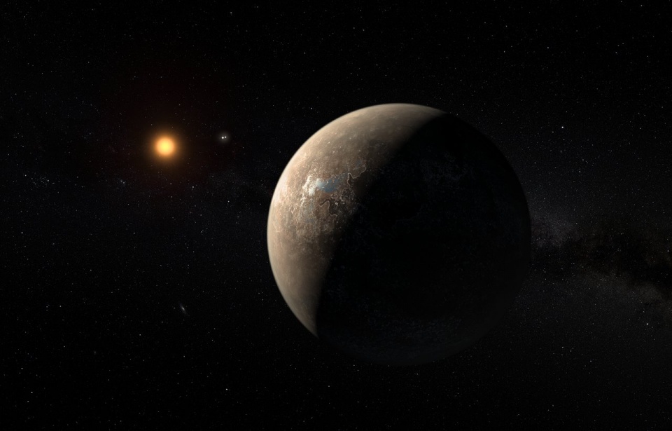 Proxima Centauri. Fot © ESO