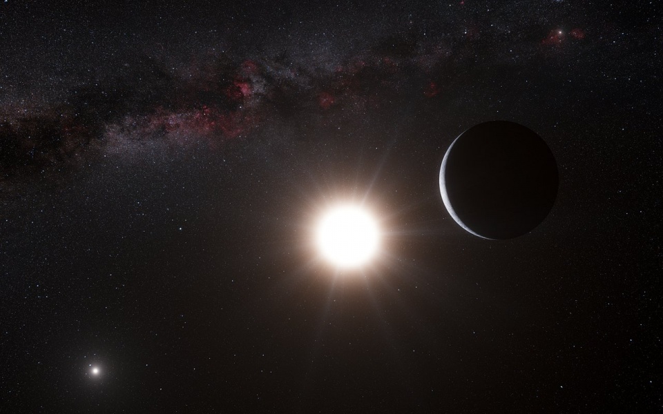 Alpha Centauri closeup. Foto © ESO
