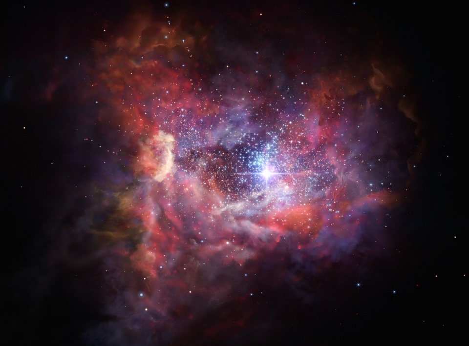 ALMA galaxy… © ESO