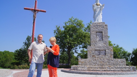 Pomnik Serca Jezusowego na Górze Świętego Wojciecha. Fot. Henryk Żyłkowski