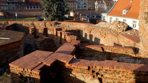 Co w gminie piszczy? Ruiny Zamku Krzyżackiego w Toruniu. Fot. Centrum Kultury Zamek Krzyżacki