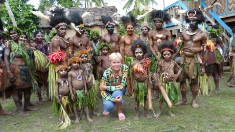 Papua-Nowa Gwinea i podróż Jolanty Niwińskiej. Fot. nadesłane.