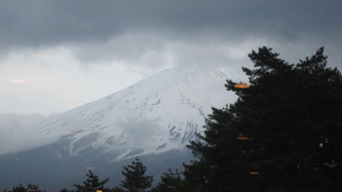 Święta Fuji-san pokazuje swe majestatyczne oblicze niezbyt często i nie każdemu... Fot. Malwina Rouba