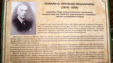 Kim był hrabia Edward Mycielski-Trojanowski? Fot. Henryk Żyłkowski