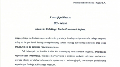 Gratulacje od Posła na Sejm RP Łukasza Krupy