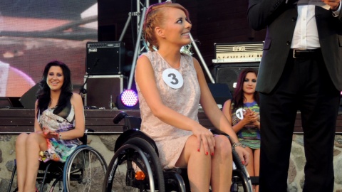 W muszli koncertowej Parku Zdrojowego w Ciechocinku odbył się I Konkurs Miss Polski na wózku. Fot. Michał Zaręba