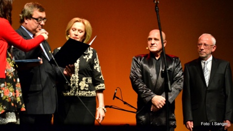 Adam Marszałek (prezes Wydawnictwa Adam Marszałek), Grażyna Barszczewska, Henryk Talar i Michał Jagodziński (prezes Polskiego Radia PiK)