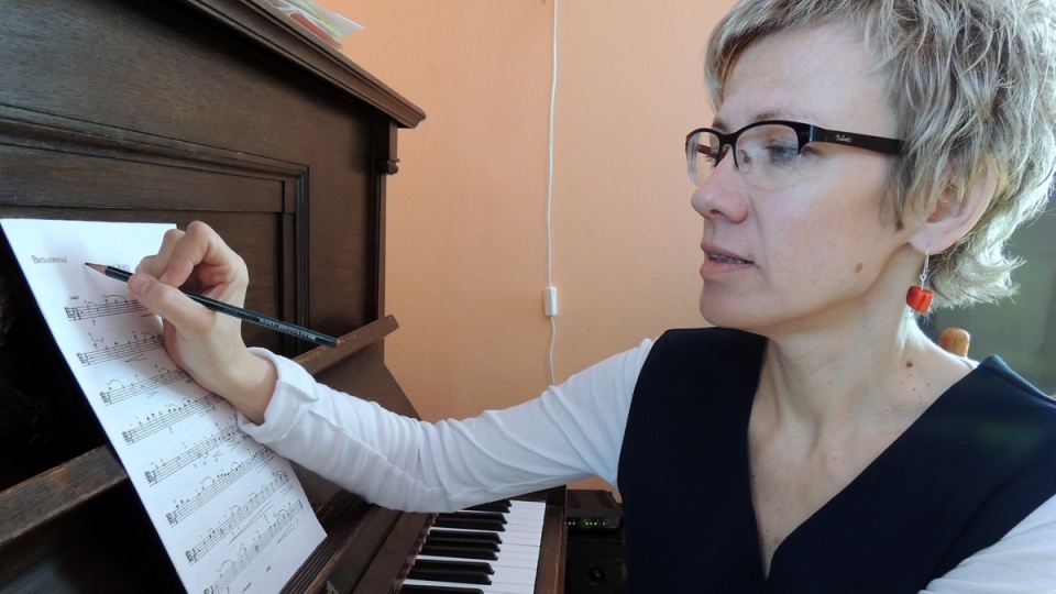 Toruńska kompozytorka obchodzi jubileusz 25-lecia pracy. Fot. Iwona Muszytowska-Rzeszotek