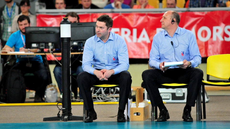 Marian Kardas (z prawej) I trenerem Delecty, Piotr Makowski zostaje dyrektorem sportowym. Fot. Archiwum