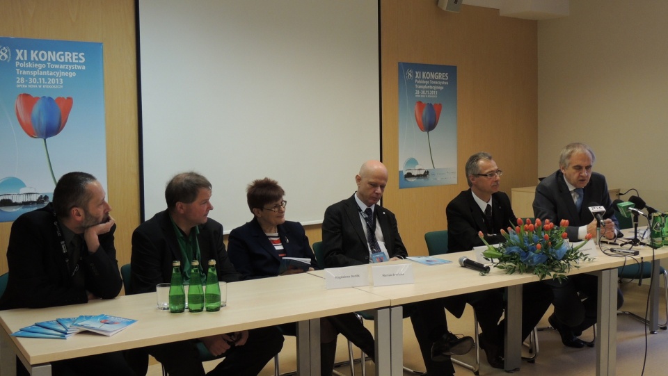 Kongres Polskiego Towarzystwa Transplantacyjnego w Bydgoszczy to okazja do wymiany doświadczeń. Fot. Tatiana Adonis.