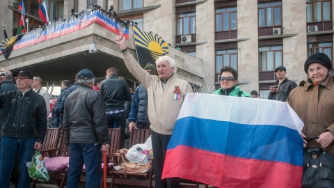 Doniecka Republika Ludowa na wschodzie Ukrainy, Kijów oskarża Moskwę
