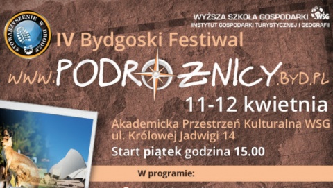 IV Bydgoski Festiwal Podróżnicy [wideo]