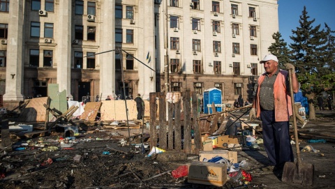 46 zmarłych po zamieszkach w Odessie SBU: winna Rosja