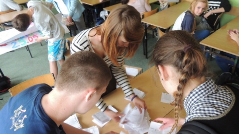 Młodzież szkół średnich i gimnazjów głosowała w wyborach do Parlamentu Europejskiego