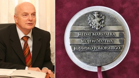 Andrzeja Gross odznaczony medalem marszałka kujawsko-pomorskiego