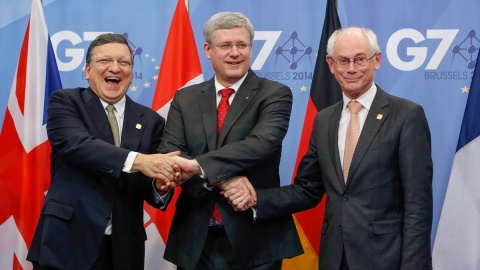 Rozpoczął się szczyt G7 w Brukseli głównym tematem kryzys na Ukrainie