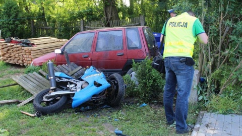 Motocyklista zginął na drodze do Turu