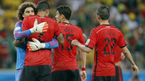 MŚ 2014 - Brazylia - Meksyk 0:0