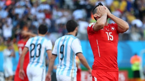 MŚ 2014 - Argentyna - Szwajcaria 1:0 po dogrywce