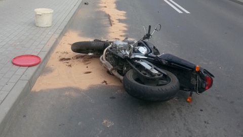 Śmiertelny wypadek motocyklisty w Brodnicy
