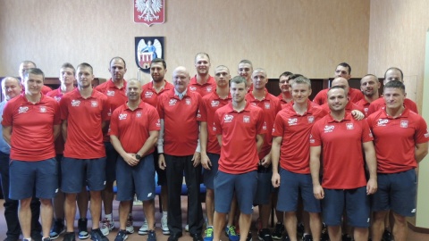 Prezydent Torunia spotkał się z kadrą polskich koszykarzy