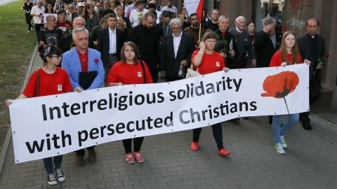 Marsz solidarności z prześladowanymi chrześcijanami