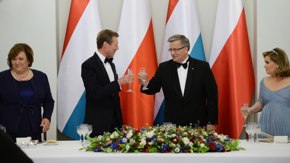 "Projekt europejski" łączy Polskę i Luksemburg w sposób szczególny - powiedział Bronisław Komorowski. Fot. PAP/Jacek Turczyk