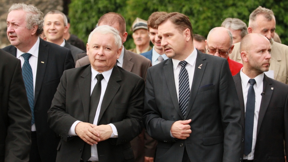 W Krakowie odbyły się uroczystości 65. rocznicy urodzin prezydenta L.Kaczyńskiego. Fot. PAP/Stanisław Rozpędzik